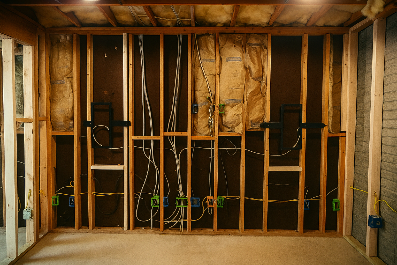 Copper Stream Electric commercial lighting installation